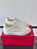 Ferragam* Men’s Cowhide Leather Platform Sneakers | Bold Profile, Refined Urban Style