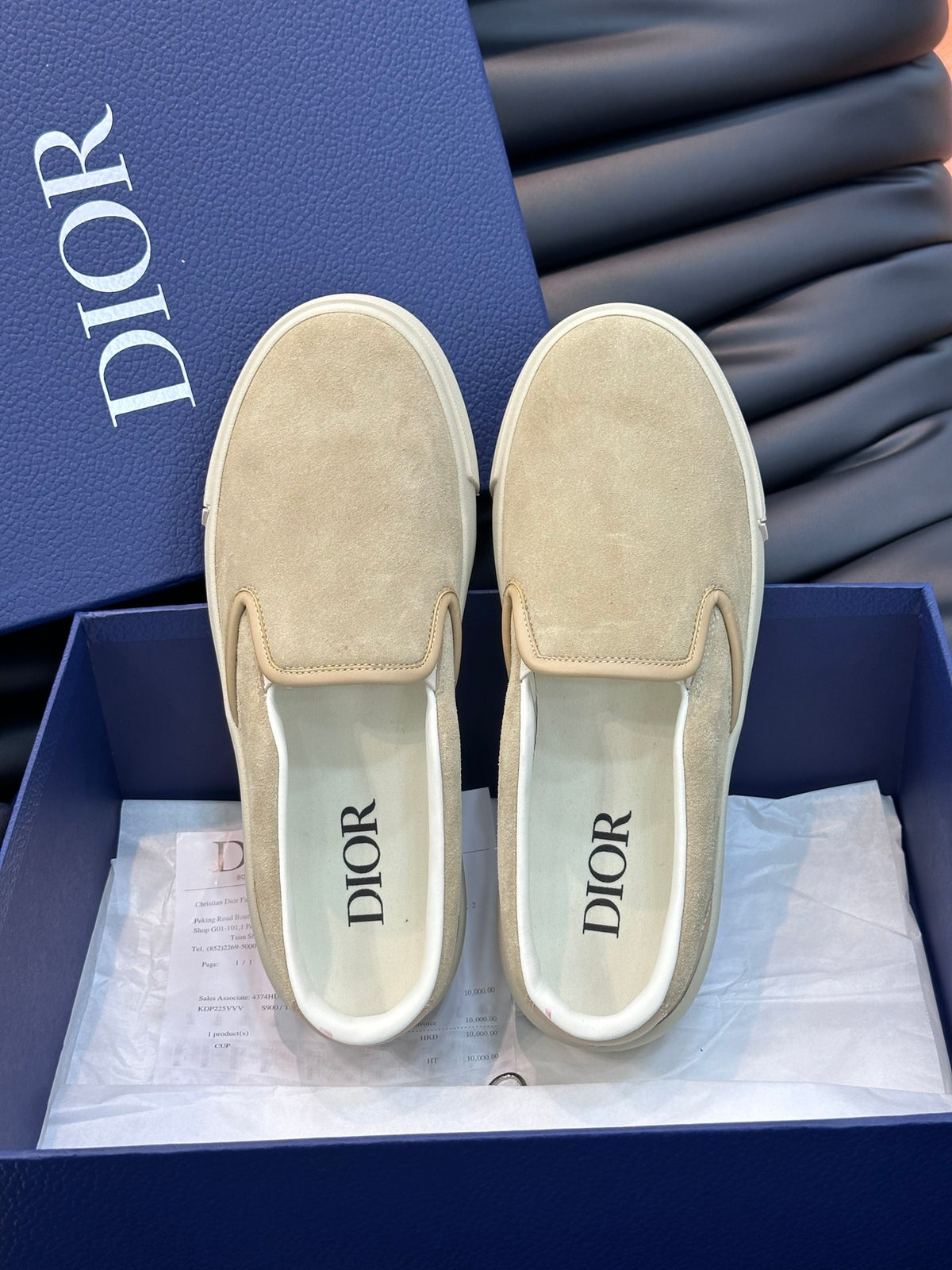 Beige Slip-On Sneakers | Soft Neutral Tone, Lace-Free Ease, Everyday Versatility