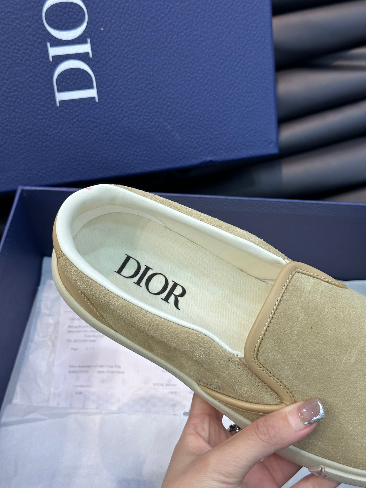 Beige Slip-On Sneakers | Soft Neutral Tone, Lace-Free Ease, Everyday Versatility